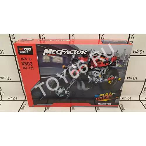 Конструктор Мотоцикл 262 дет. 3803