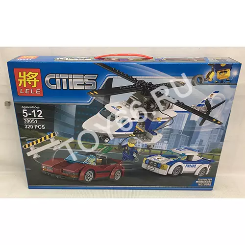 Конструктор Город 320 дет. 39051