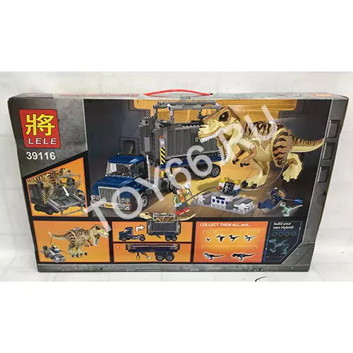 Конструктор Динозавр 631 дет. 39116