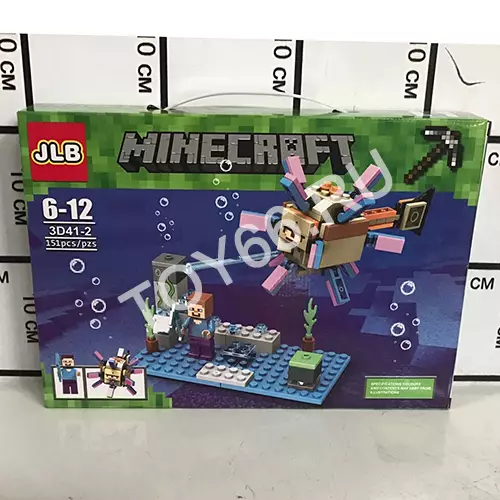 Конструктор Мфйнкрафт 121 дет. 3D41 Конструктор Мфйнкрафт 121 дет. 3D41