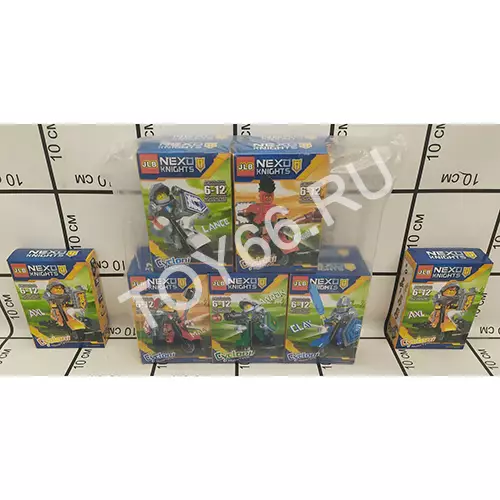 Конструктор Нексо 12 шт. в блоке 3D42901-6