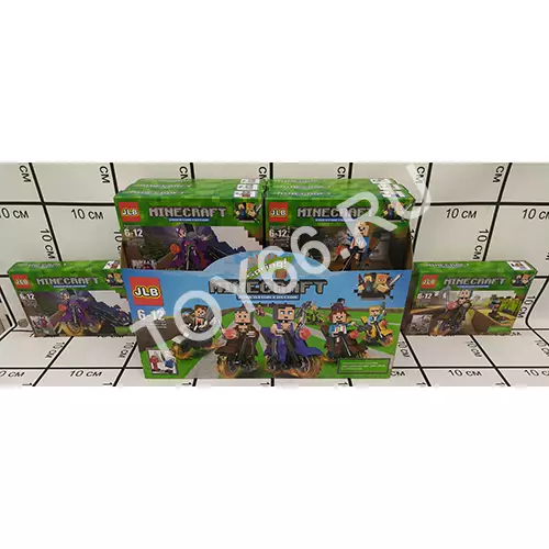 Конструктор Герои из кубиков 16 шт. в блоке 3D68901