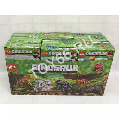 Конструктор Дино 24 шт в блоке 3D82901