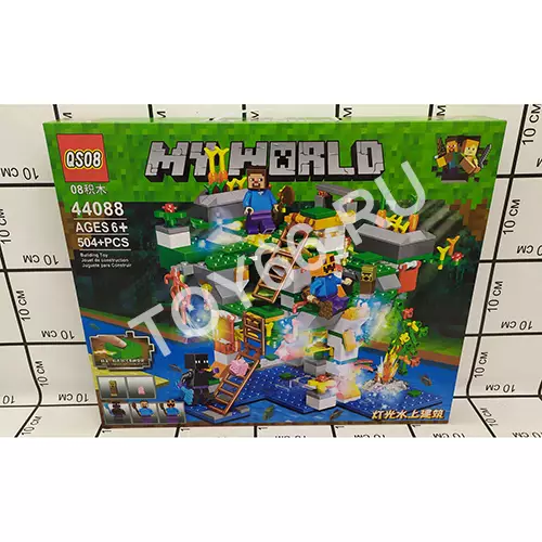 Конструктор Герои из кубиков 504 дет. 44088