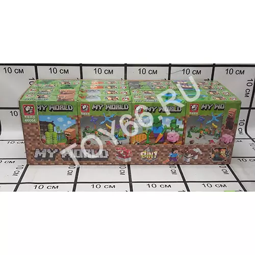 Конструктор Мой Мир 16 шт в блоке 46064