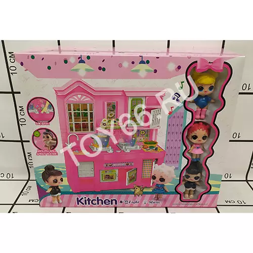 Кукла в шаре Кухня 588-6