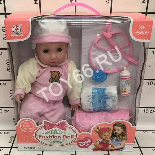 Пупс с аксессуарами Fashion doll 60235-04