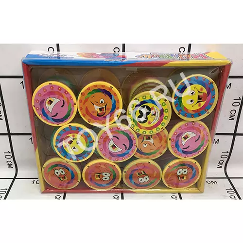 Радуга пружинка 12 шт в блоке 630-8