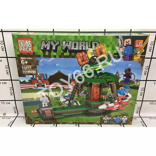 Конструктор Герои из кубиков 554 дет. 63017