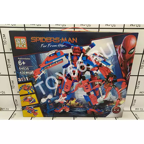 Конструктор Супергерои 430 дет. 64035