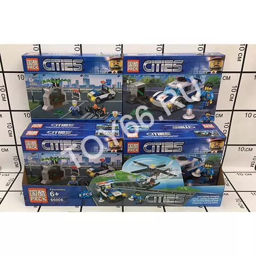 Конструктор Город 8 шт. в блоке 65006 Конструктор Город 8 шт. в блоке 65006