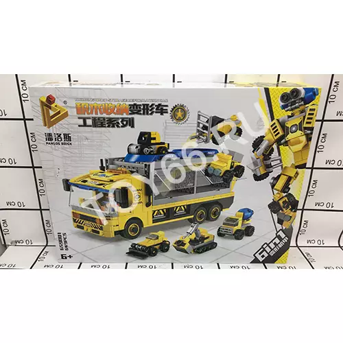 КОНСТРУКТОР ГОРОД 649 ДЕТ. 659001