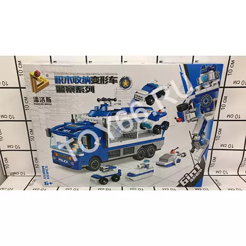 КОНСТРУКТОР ПОЛИЦИЯ 653 ДЕТ. 659004 КОНСТРУКТОР ПОЛИЦИЯ 653 ДЕТ. 659004