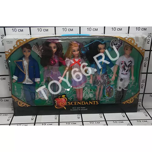 Куклы 5 шт в уп. 662-5