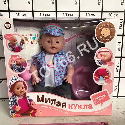 Пупс «Милая кукла» 6658