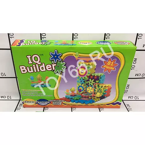 Конструктор из шестерёнок 81 дет. 666