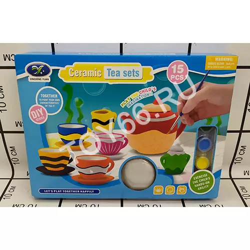 Чайный сервиз Раскраска (керамик) 668-E30