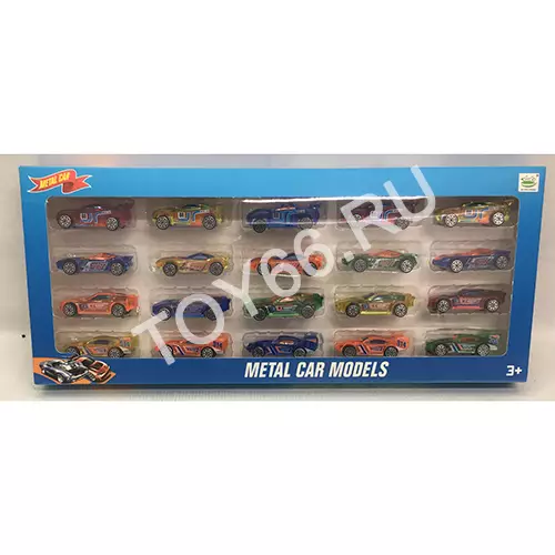 Модельки Хот Вилс 20 шт. в наборе 6688-100F