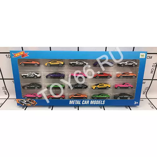 Хот вилс 20 шт в наборе 6688-100G Хот вилс 20 шт в наборе 6688-100G