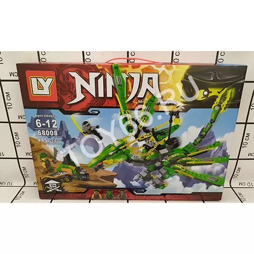 Конструктор Ниндзя 445 дет. 68008