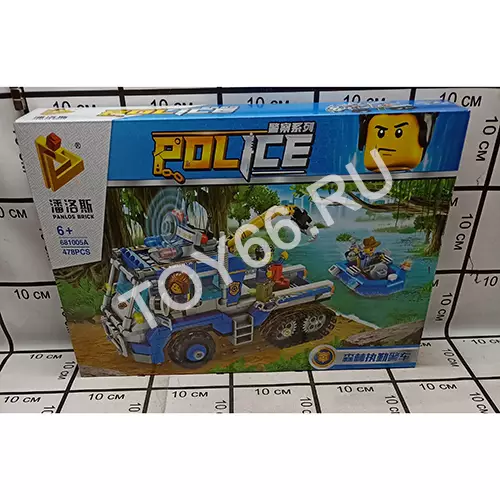 Конструктор Полиция 478 дет 681005A Конструктор Полиция 478 дет 681005A