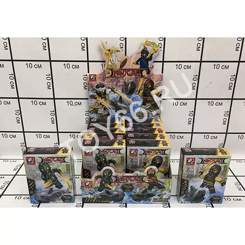 Конструктор Ниндзя 12 шт. в блоке 68142