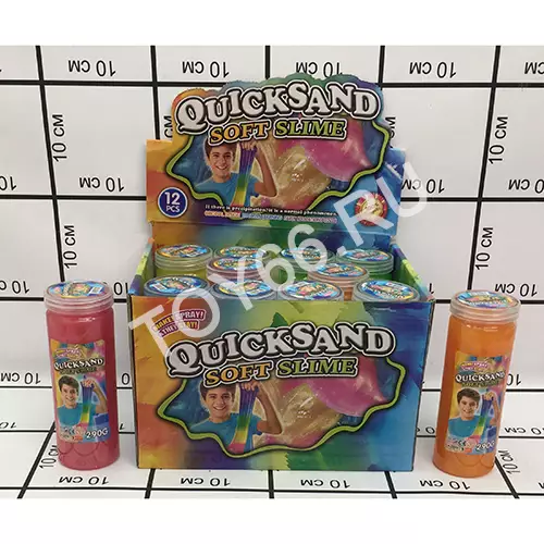 Лизун Слайм 12 шт. в блоке 6890A Лизун Слайм 12 шт. в блоке 6890A