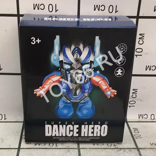 Трансформер на батарейках танцует, свет, звук 696-59