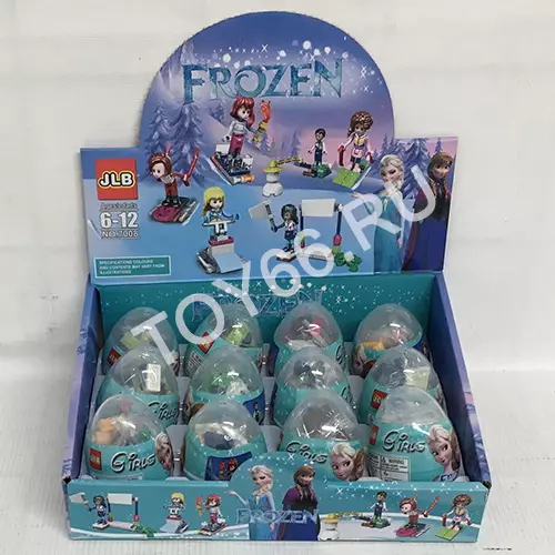 Конструктор Холод в яйце 12 шт. в блоке 7008