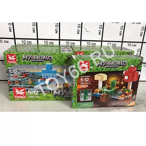 Конструктор Мой Мир 8 шт в блоке 7101