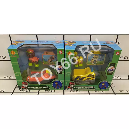 Собачки на машинках с жетоном 7111