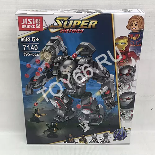 Конструктор Супергерои 395 дет.