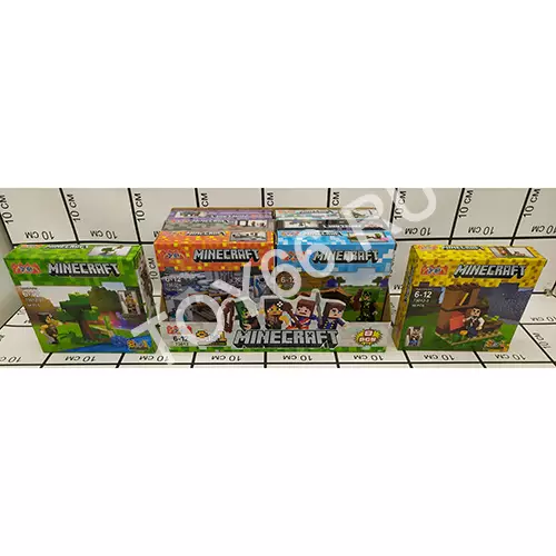 Конструктор Герой из кубиков 8 шт. в блоке 73012