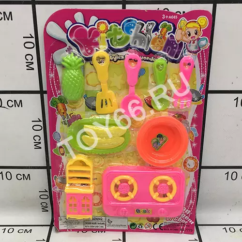 Набор посуды на блистере 7773