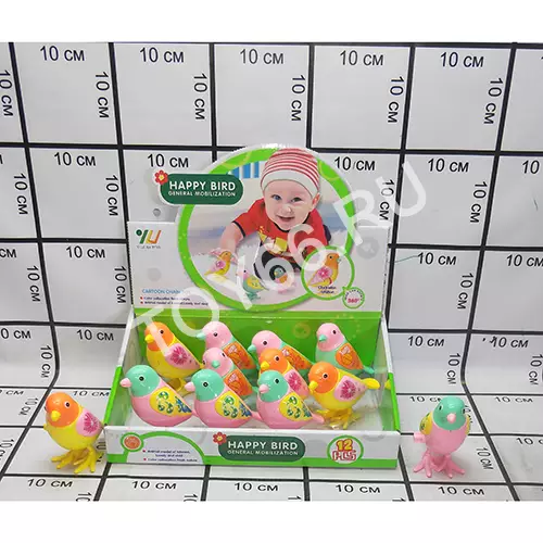 Заводная игрушка 12 шт в блоке 780-23