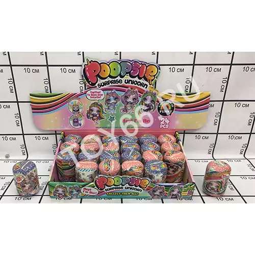 Единорог пупси капсулы 24 шт в блоке 783-24 Единорог пупси капсулы 24 шт в блоке 783-24