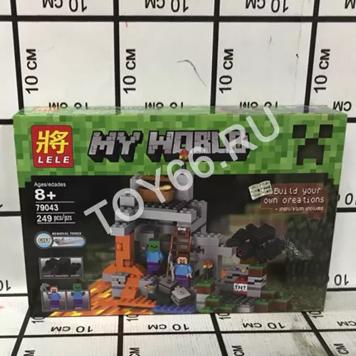 Конструктор Мой Мир 249 дет. 79043