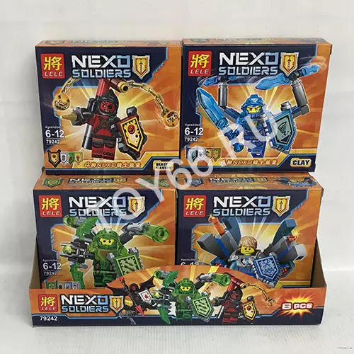 Конструктор Нексо 6 шт. в блоке 79242