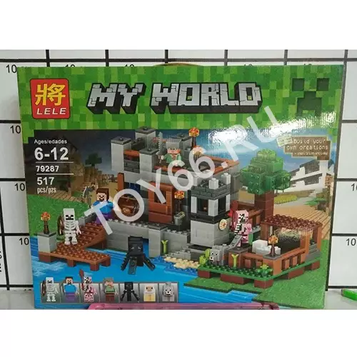 Конструктор Мой Мир 517 дет. 79287