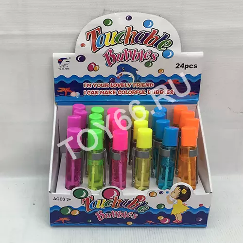 Мыльные пузыри 24 шт в блоке 801-E9