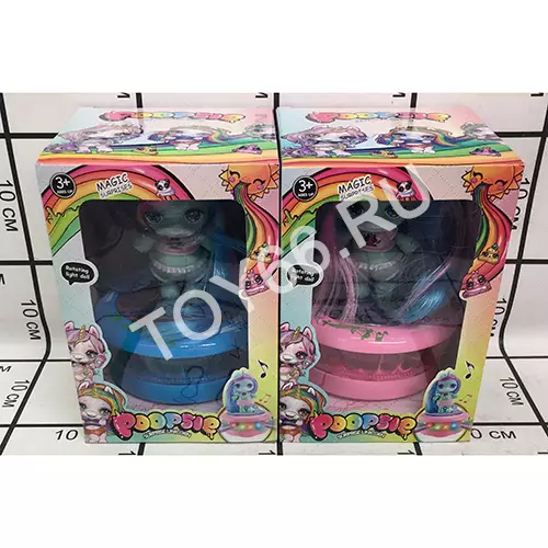 Единорог пупси на площадке свет звук 801A