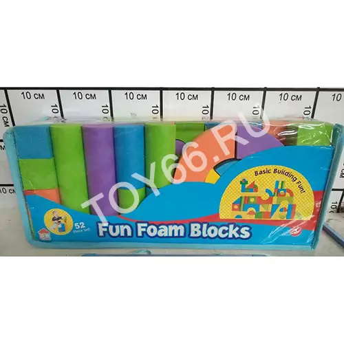 Конструктор Мягкие блоки 52 дет. 8052