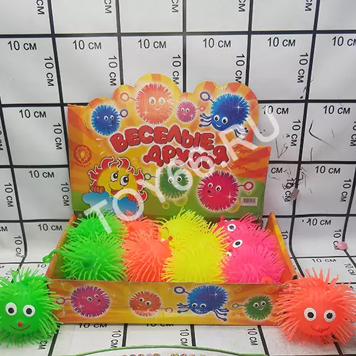 Мячик-мякиш 12 шт в блоке 8057