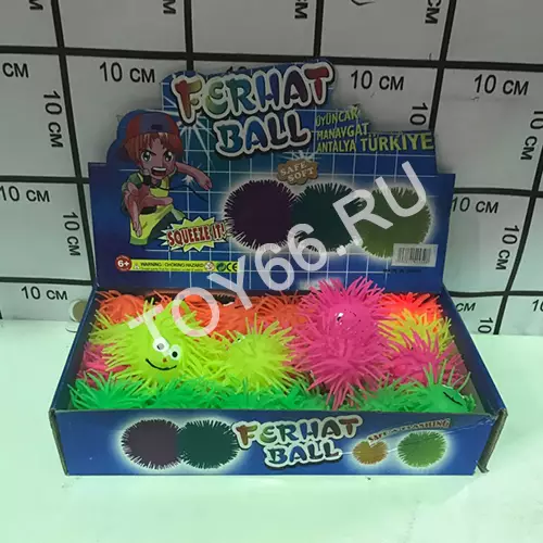 Мячик на резинке 8214
