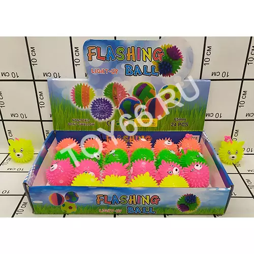 Мякиши Мишки (свет) 24 шт. в блоке 8296