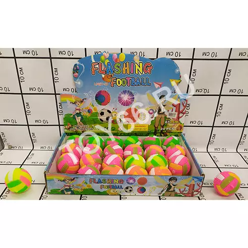 Мячик на резинке 24 шт в блоке 8299