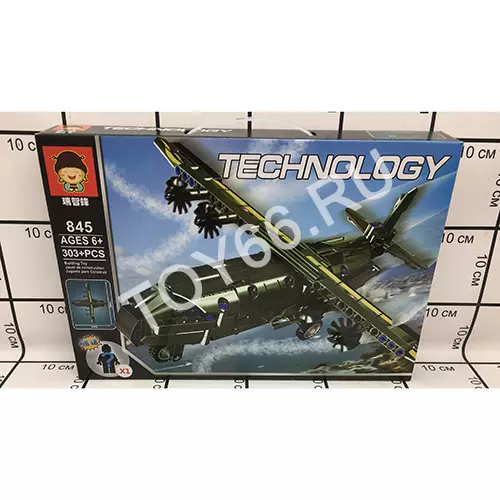 Конструктор Техника 303 дет. 845 Конструктор Техника 303 дет. 845