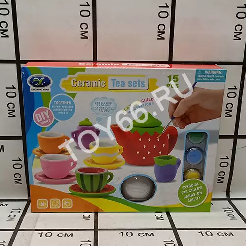 Чайный сервиз+краски 868-D28