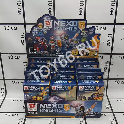 Конструктор Нексо 12 шт в блоке 877-AE