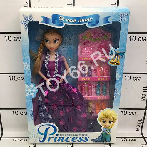 Кукла Холод с набором туфель 898-24